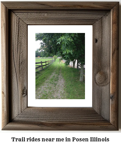 trail rides near me in Posen, Illinois